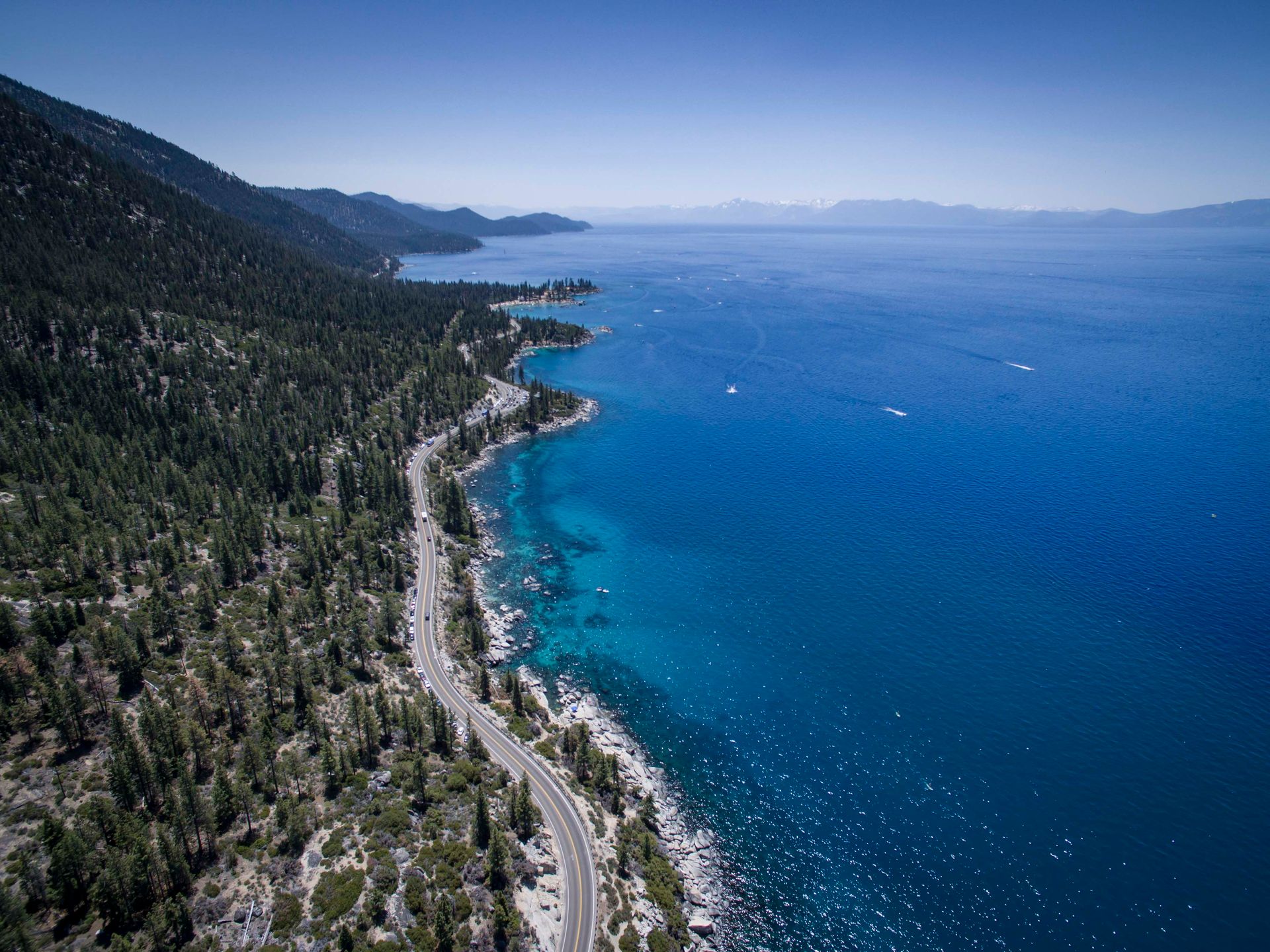 Lake Tahoe, first light